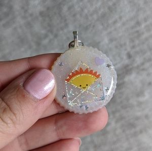 🌈BOGO🌈 Resin Keychain - Kawaii Sun Mail